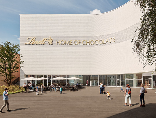 Das Lindt Home of Chocolate in Kilchberg Das Lindt Home of Chocolate in Kilchberg